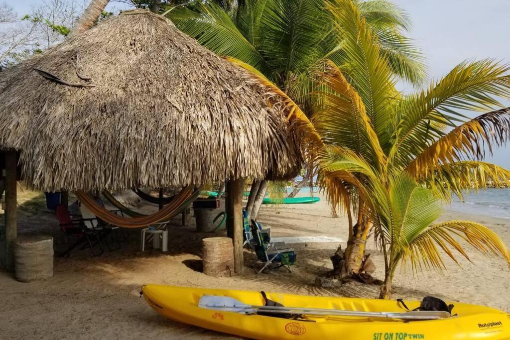 Casita Caribe En Reserva Natural, Playa Privada, Kayaks, Wifi, Aire Acondicionado San Onofre Kültér fotó