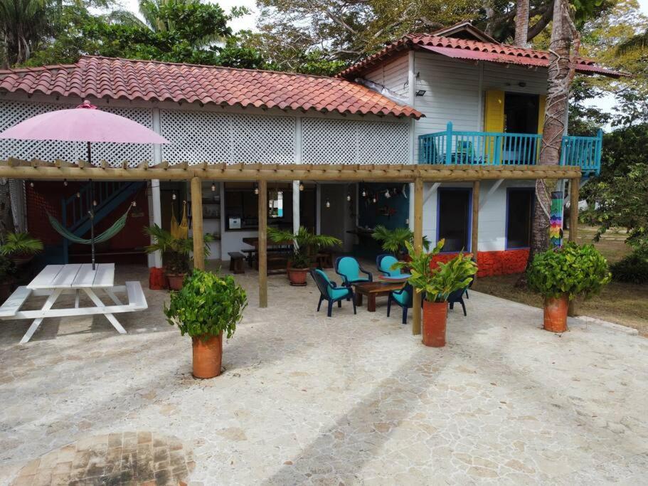 Casita Caribe En Reserva Natural, Playa Privada, Kayaks, Wifi, Aire Acondicionado San Onofre Kültér fotó