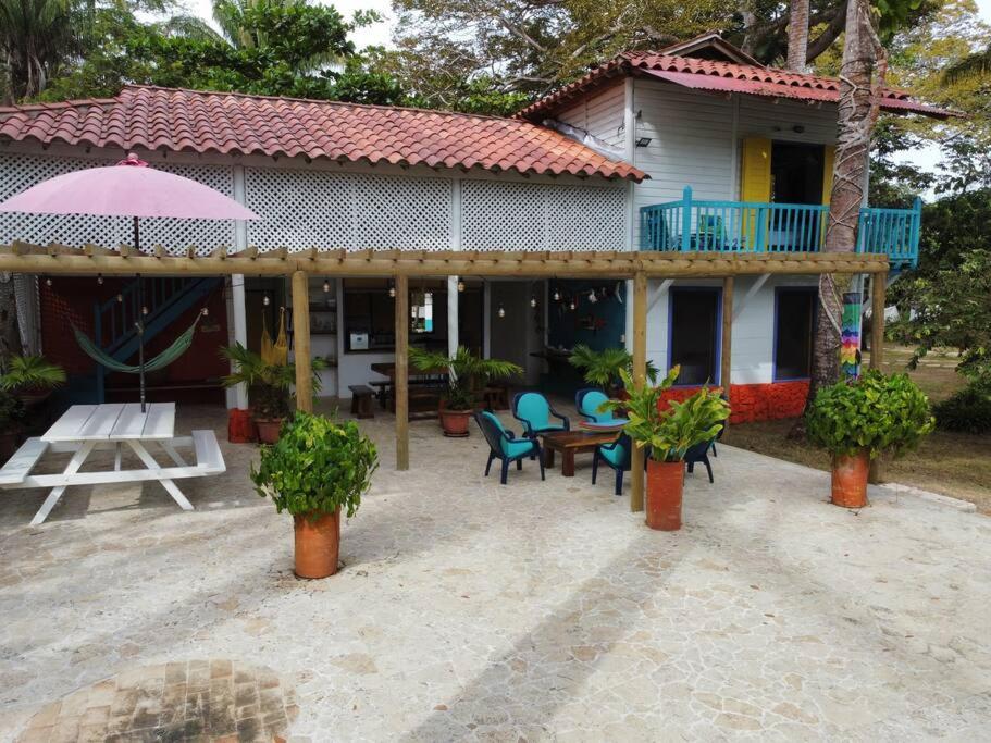 Casita Caribe En Reserva Natural, Playa Privada, Kayaks, Wifi, Aire Acondicionado Villa San Onofre Kültér fotó